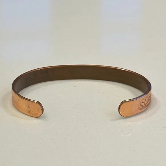 Sabona London Copper 6" Cuff Bracelet - Picture 6 of 9